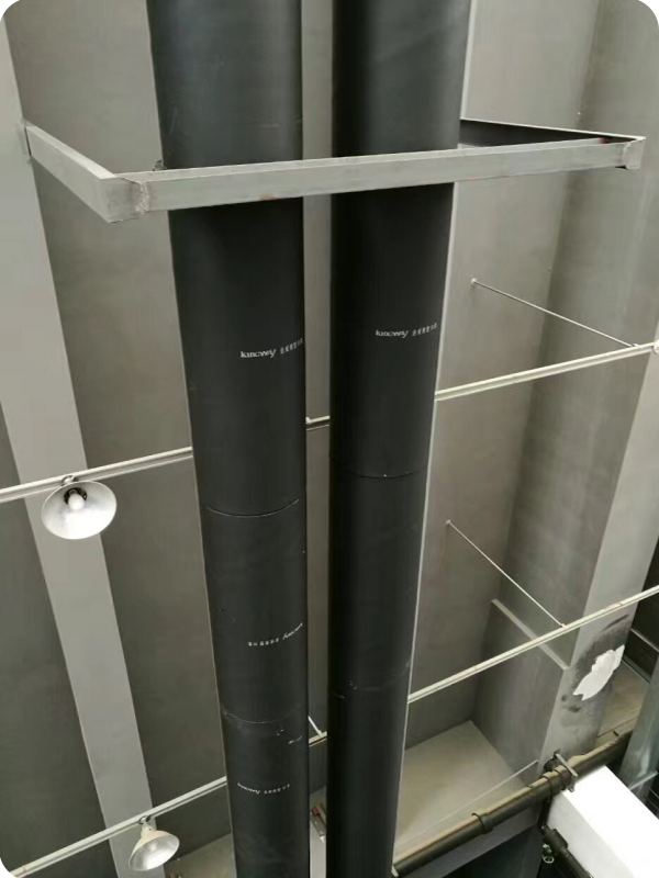 Black Rubber Foam Insulation Sheet Roll